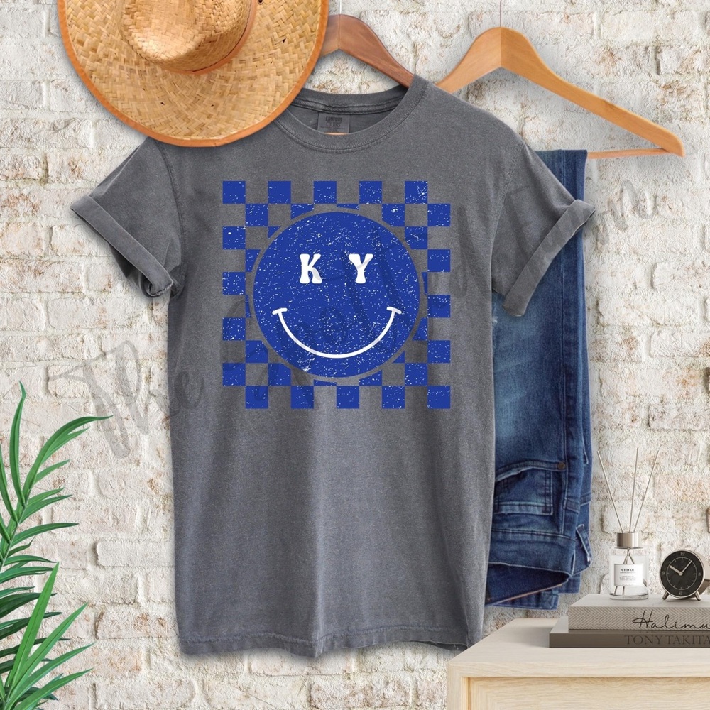“Smiley KY” Comfort Colors